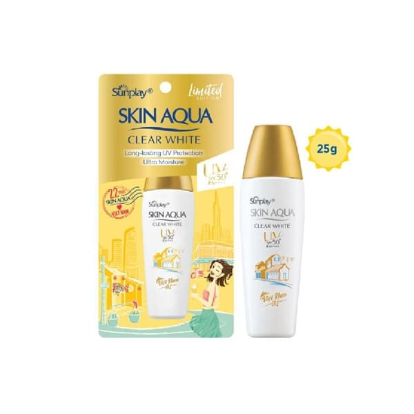 Sữa Chống Nắng Sunplay Skin Aqua Clear White 25g